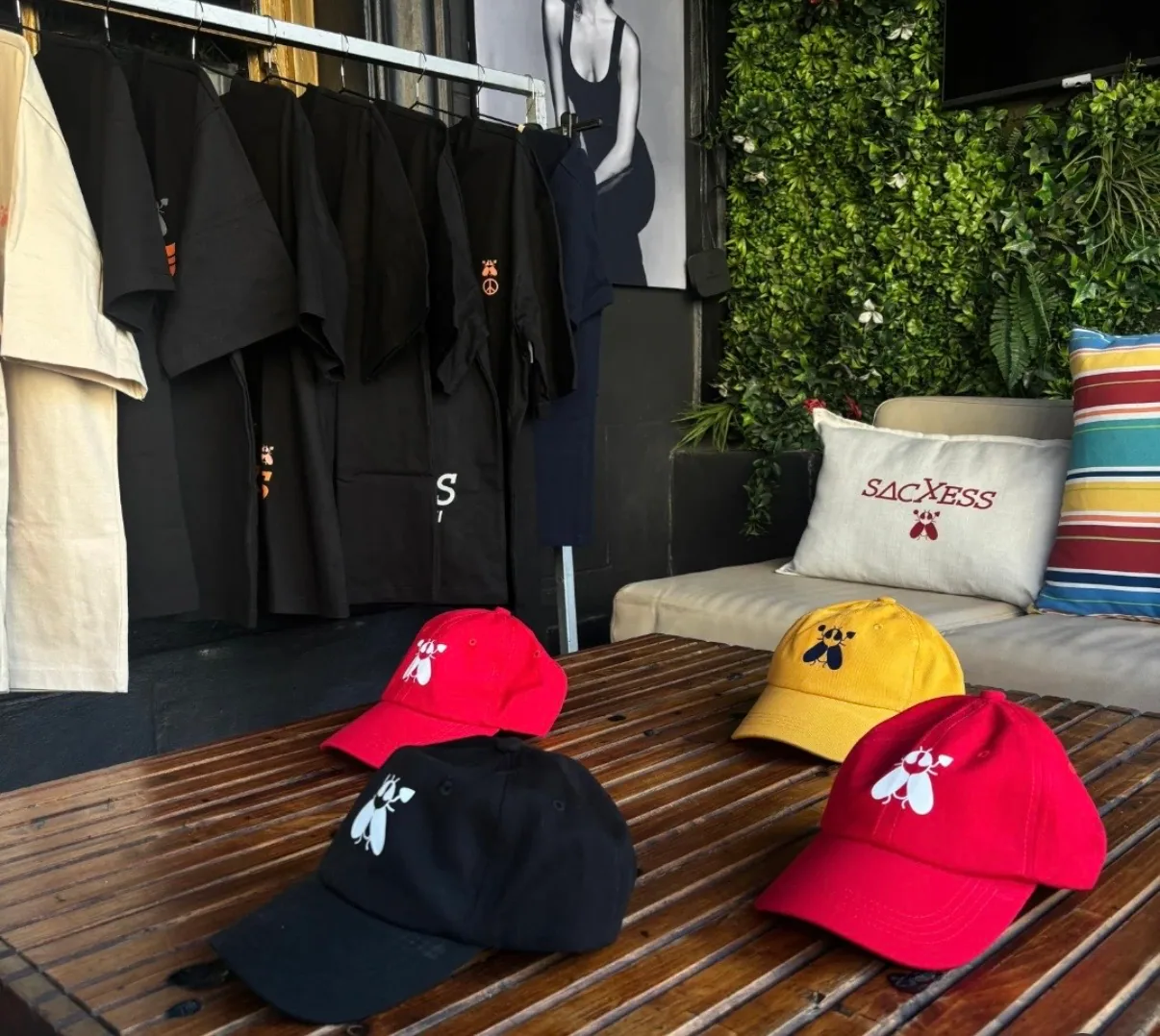 Sacxess pop-up stall setup